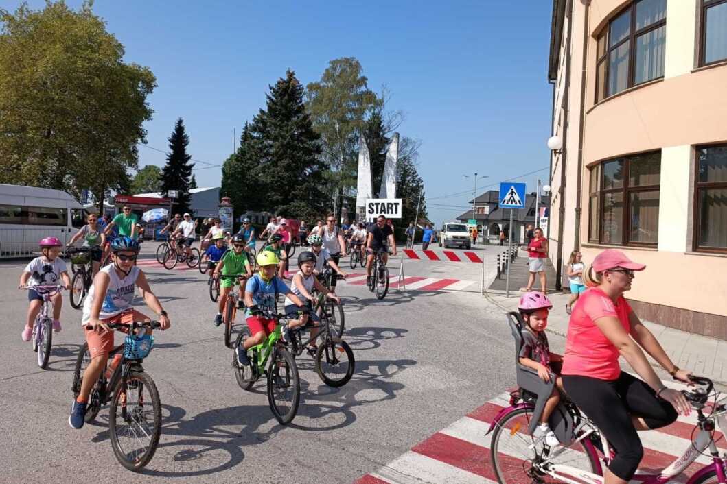 Obiteljska biciklijada u Križu