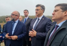 Andrej Plenković sa suradnicima