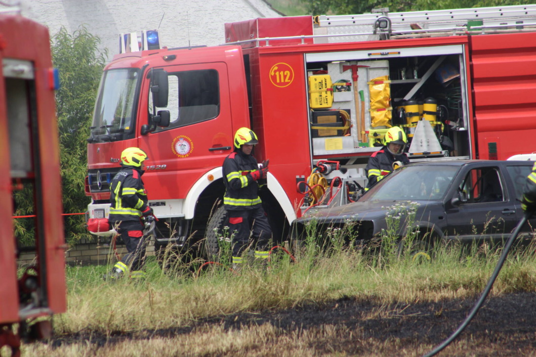 Vatrogasna vježba u Suhoj Kataleni