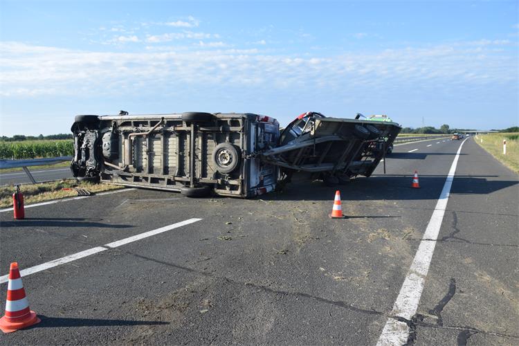 Teška prometna nesreća na autocesti