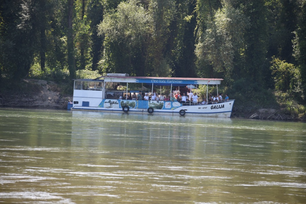 Vožnja brodićem od Legrada do Ortilosa