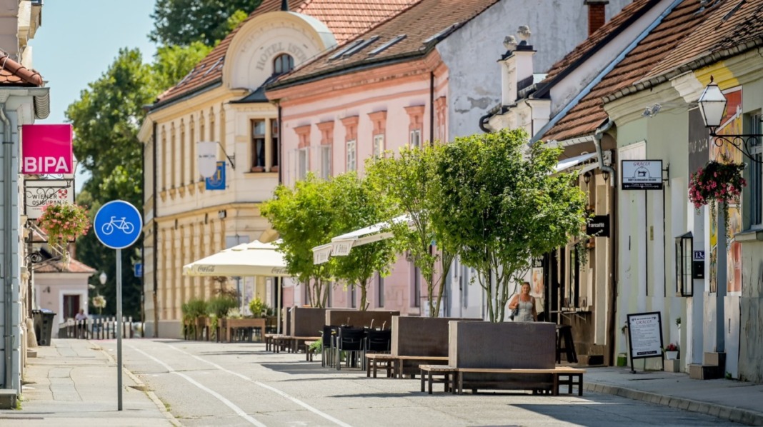 Zelena oaza u Šenoinoj ulici u Varaždinu