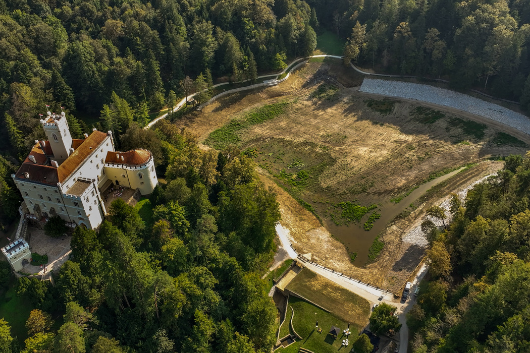 Iz Trakošćanskog jezera povučena je i posljednja korpa sedimenta