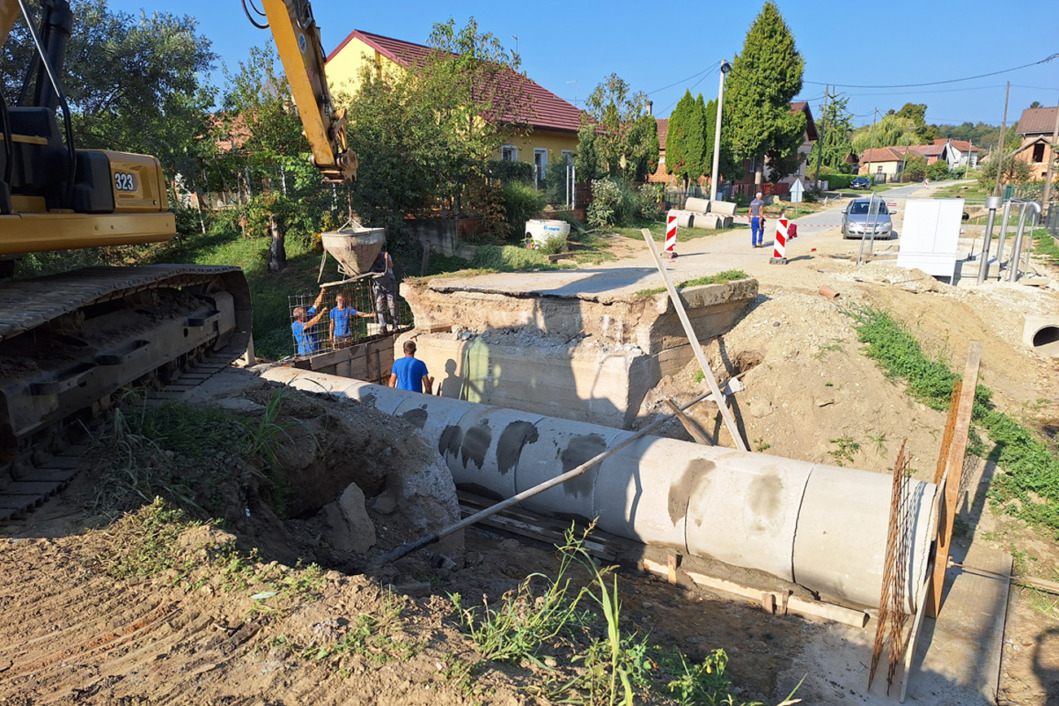 Rekonstrukcija mosta u Vinogradskoj ulici u Rasinji