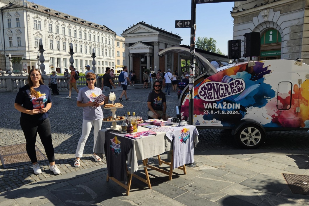 Promocija Špancirfesta u Ljubljani