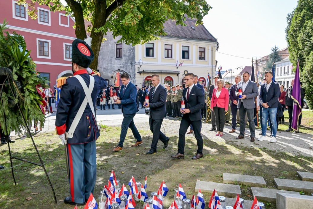 Polaganje vijenaca u Varaždinu