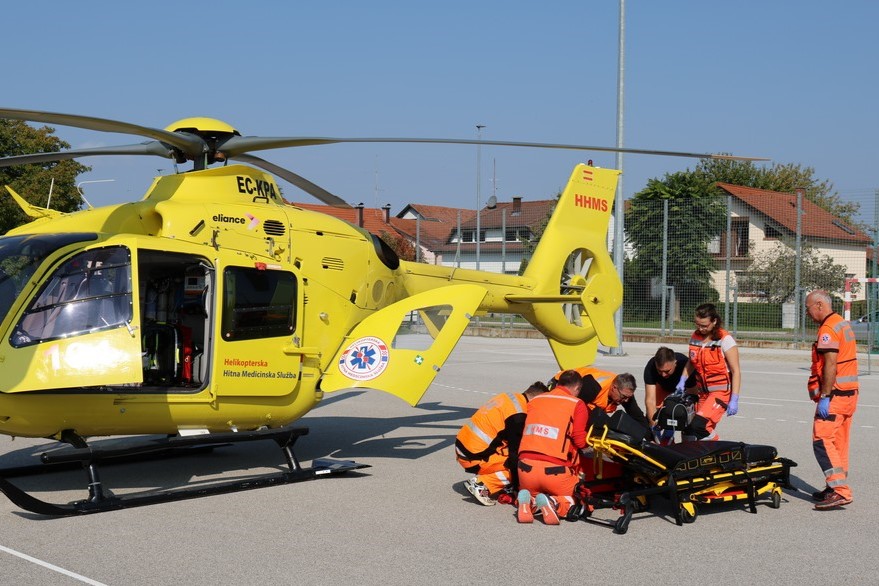 Helikopter u Koprivnici