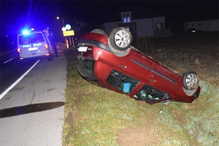 Prometna nesreća između između Mačkovca i Slemenica