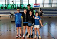 Članovi Badmintonskog kluba Koprivnica