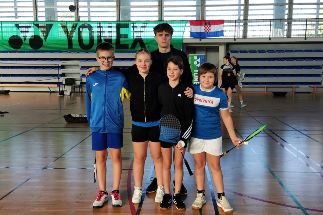 Članovi Badmintonskog kluba Koprivnica