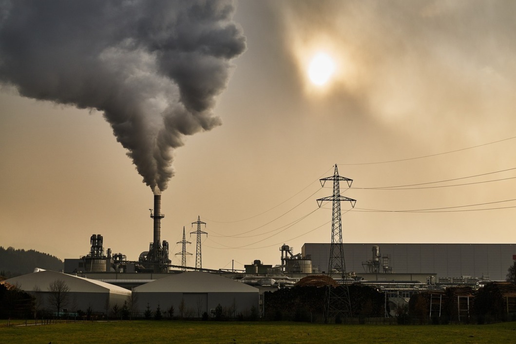 Dim/klima/zrak/onečišćenje/industrija/tvornica