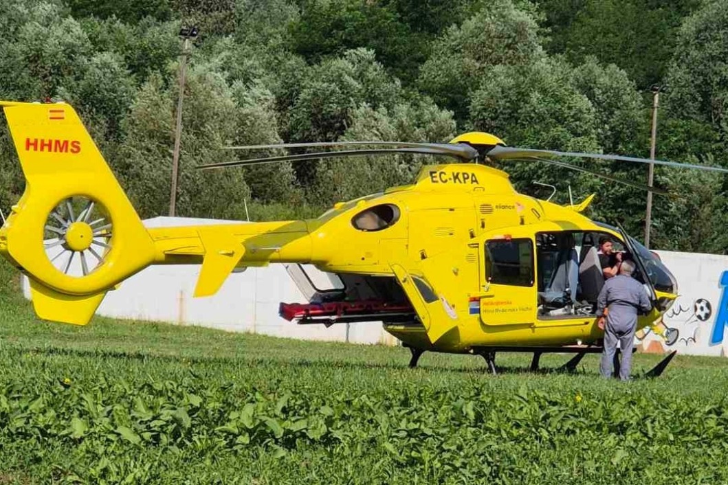 Helikopter hitne medicinske službe/Zagorje