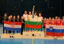 Hrvatska kadetska badmintonska reprezentacija (drugo mjesto)