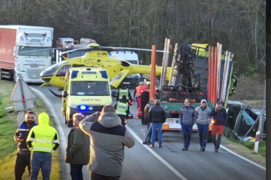 Teška prometna nesreća u Kloštru Vojakovačkom