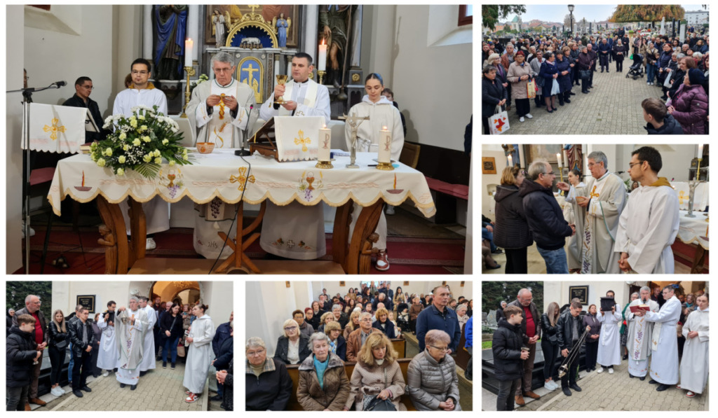 Sveta misa i blagoslov groblja u kapeli Svetog Duha u Koprivnici