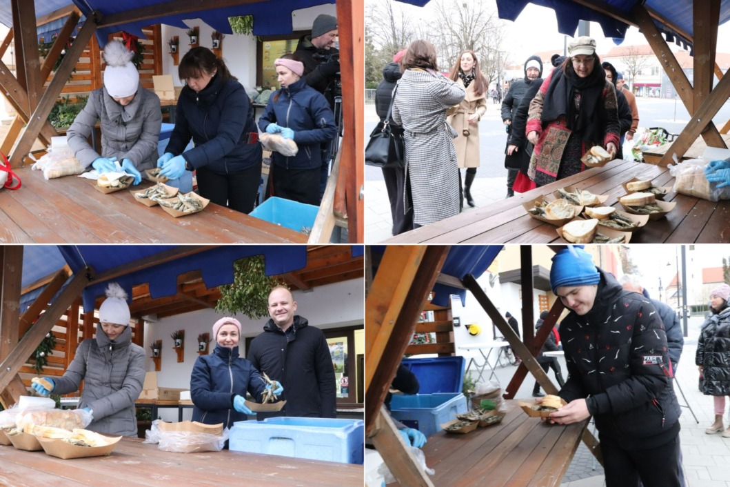 Tradicionalna podjela ribica u Koprivnici