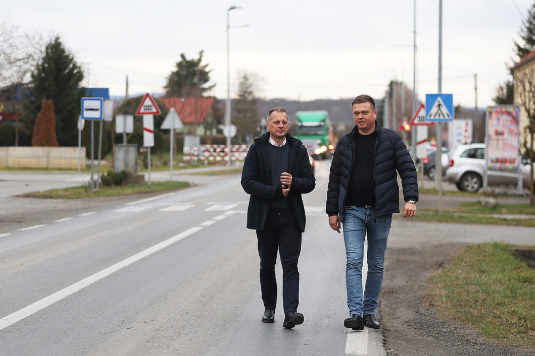 Virovitičko-podravski župan Igor Andrović i načelnik Općine Čačinci Alen Jurenac