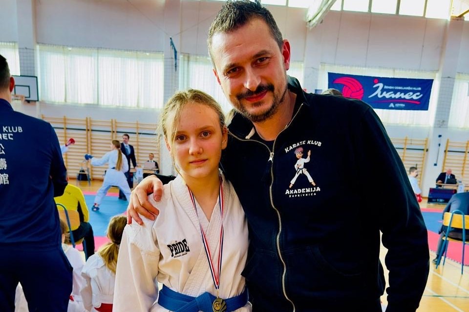 Članica Karate kluba Akademija 