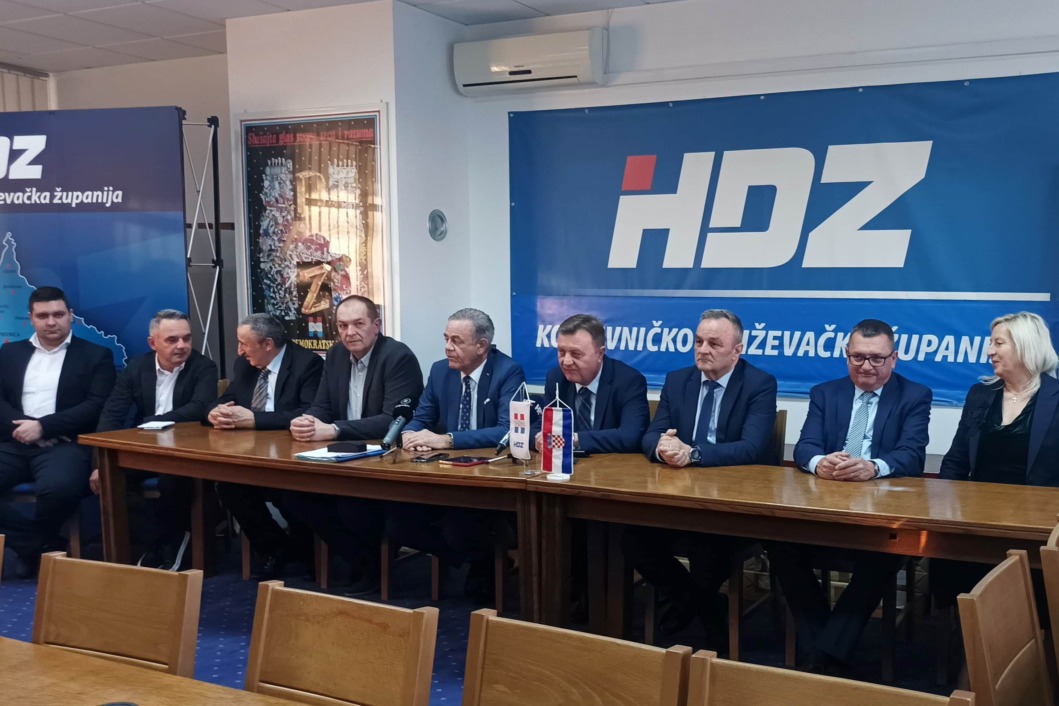 Predstavljanje kandidata za lokalne izbore koprivničko-križevačkog HDZ-a i partnera