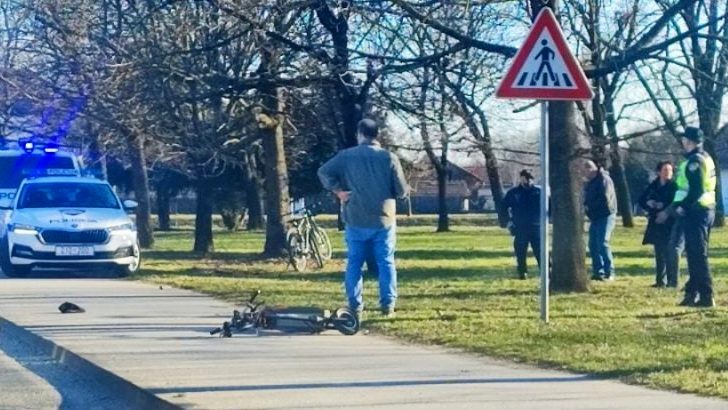 Policijski očevid na mjestu nesreće