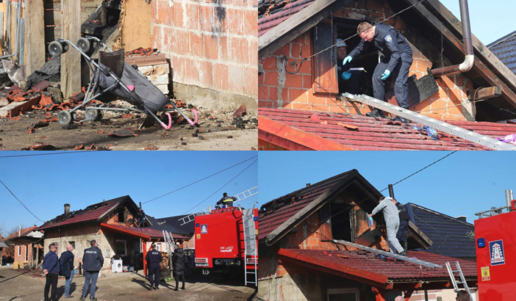 Tužni prizori s mjesta tragedije u Kuršancu